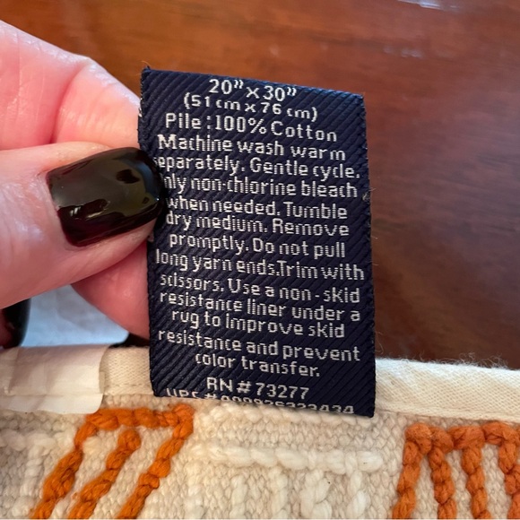 Fall/Autumn Pumpkin Rug/Mat for Bathroom/Kitchen - Picture 5 of 6